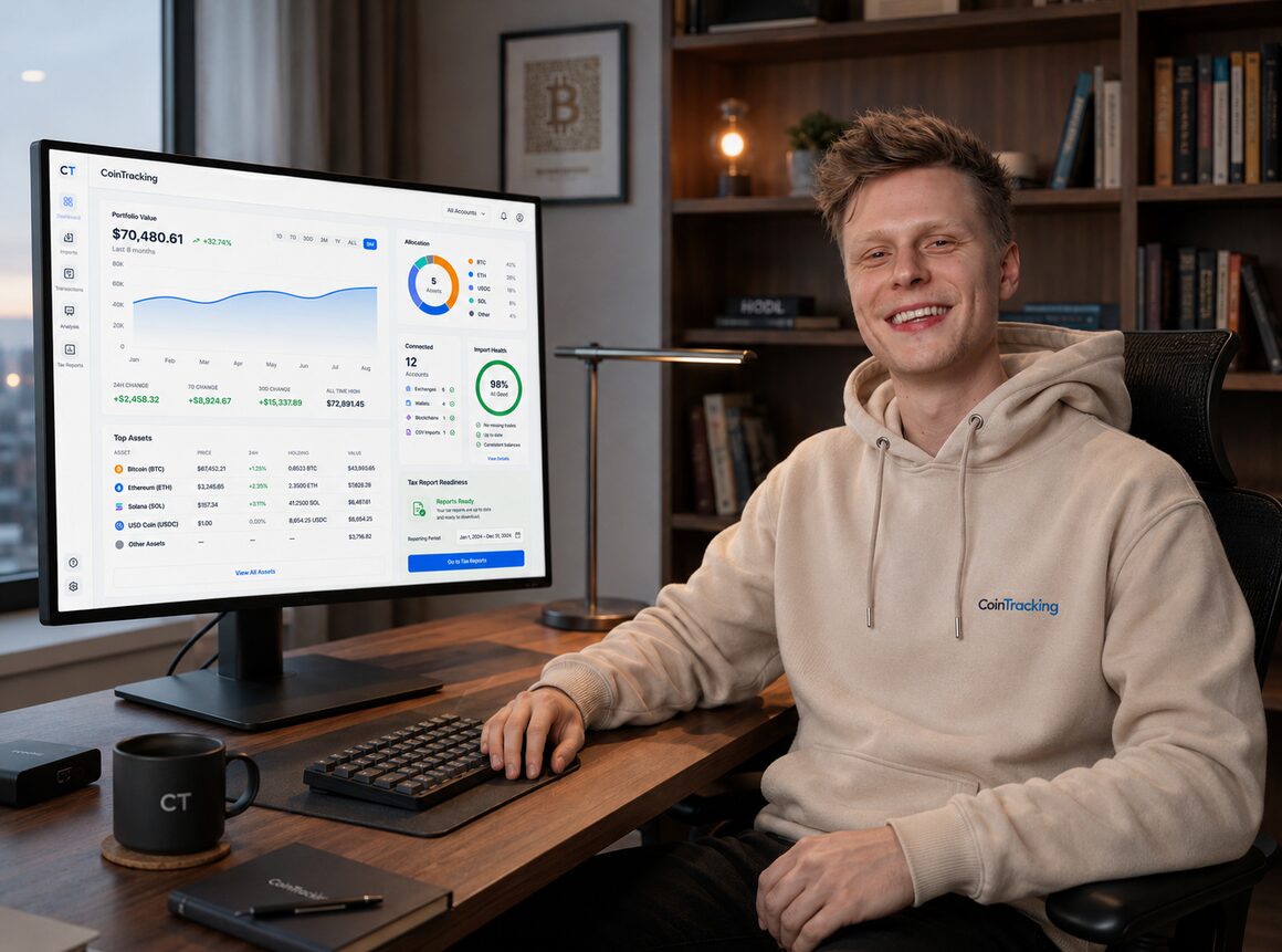 CoinTracking Portfolio Tracker Dashboard