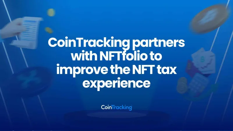 CoinTracking partners with NFTfolio to improve the NFT tax experience