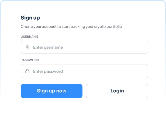 SignUp at CoinTracking for Free