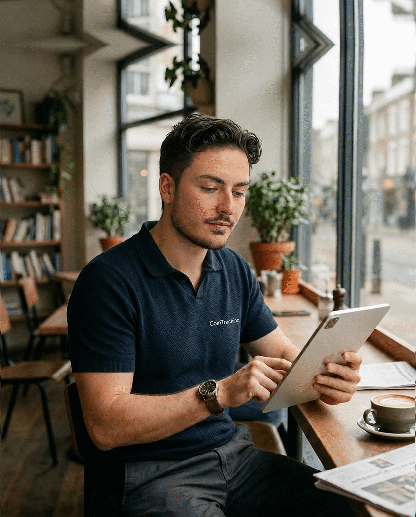 Individual crypto investor using CoinTracking